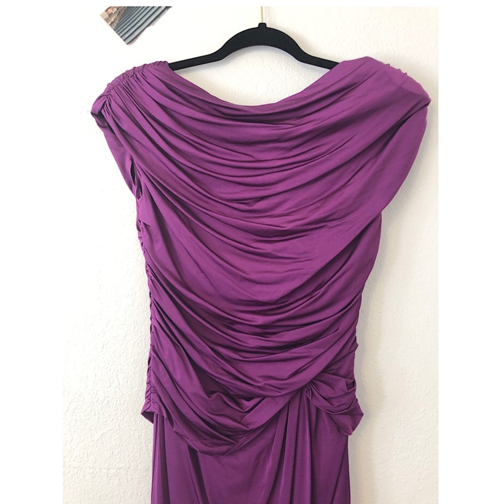 NWT Laundry by Shelli Segal Draped Jersey Dress